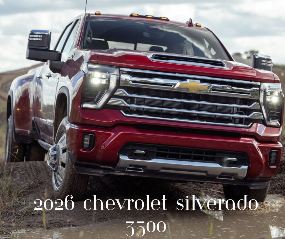 2026 chevrolet silverado 3500