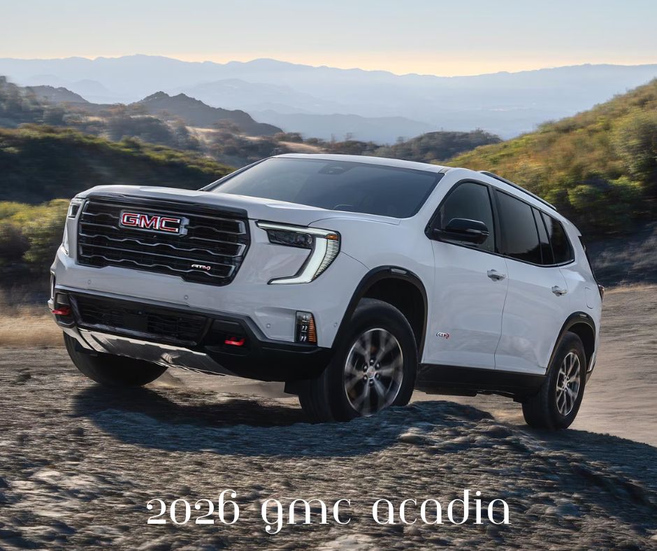 2026 gmc acadia