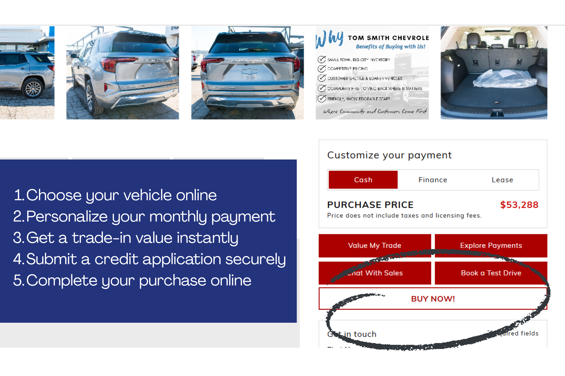 Buy a Car Online