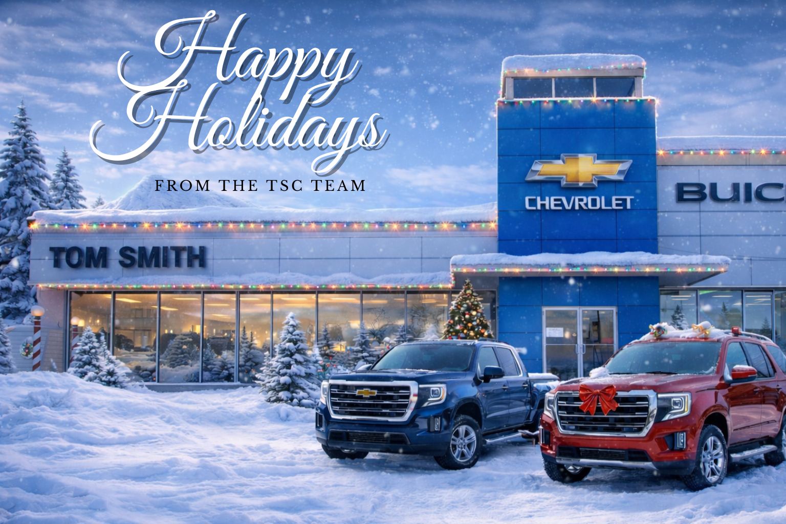 Happy Holidays Tom Smith Chevrolet