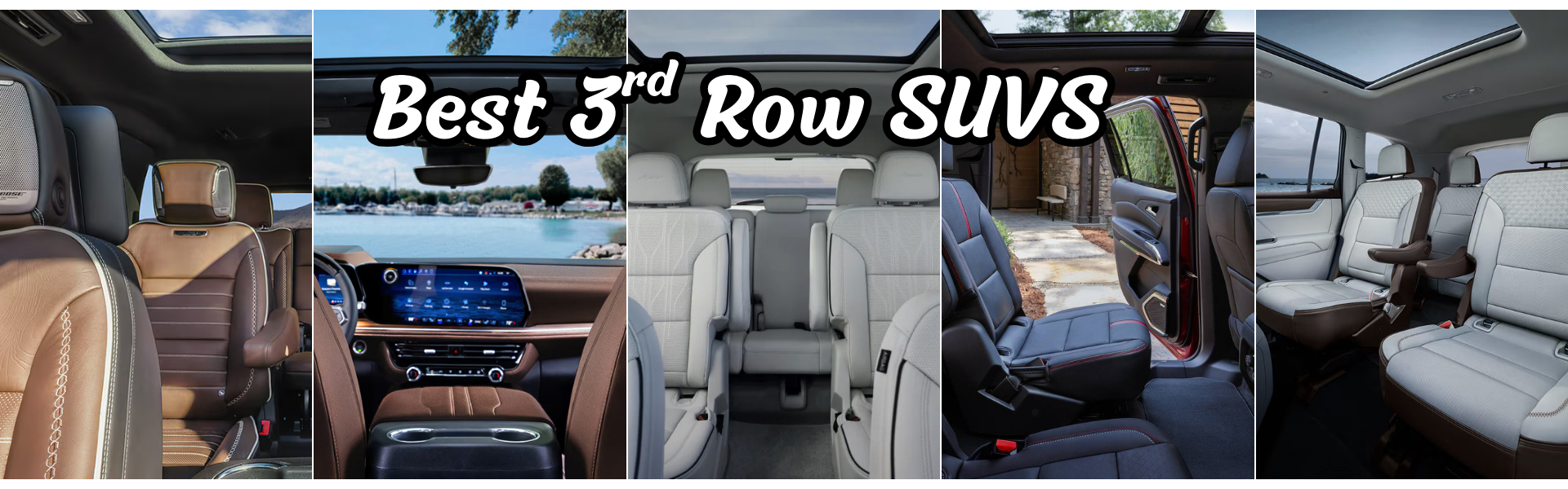best 3rd row SUV