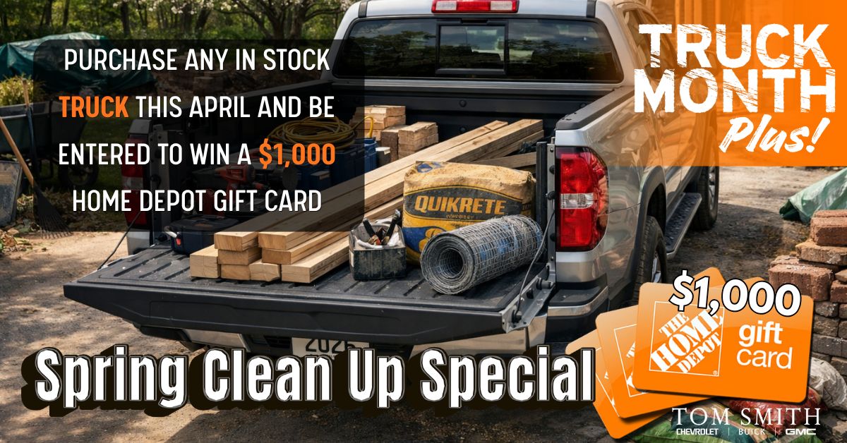 Spring Clean Up - Now's the time to buy